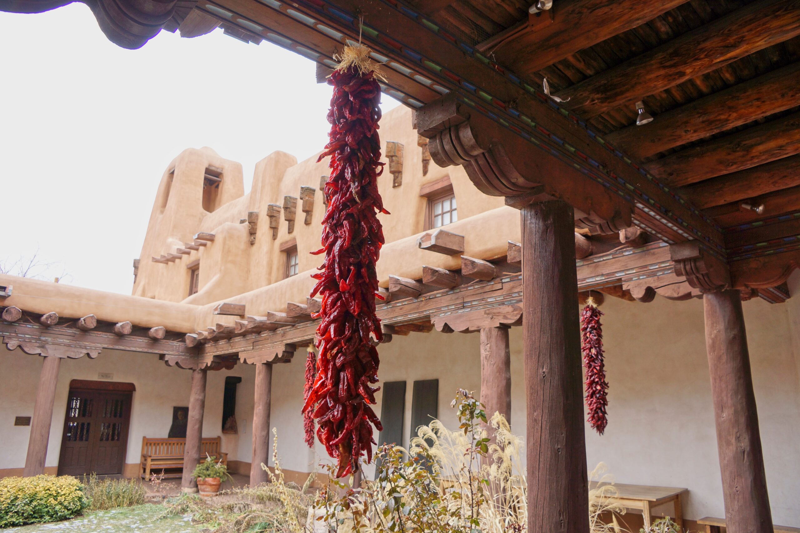 Traditional building in Santa Fe NM